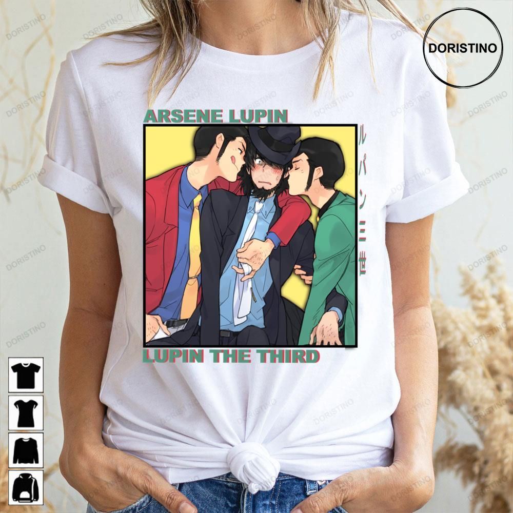 Arsene Lupin Iii Lupin The Third Limited Edition T Shirts 4483